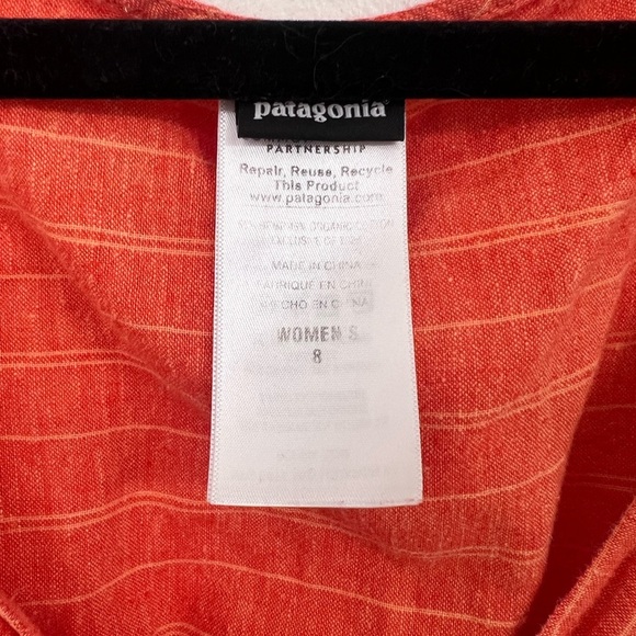 Patagonia Red Striped summer dress - Picture 3 of 3